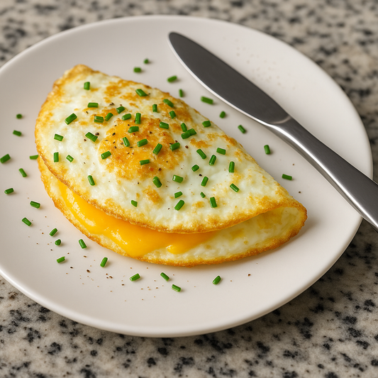 Over Easy Egg Omelette — Quick, Easy, and Full of Flavor